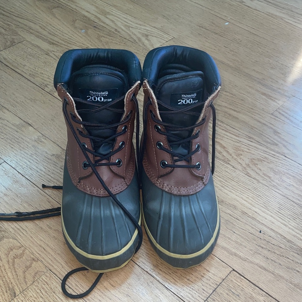 3M Thinsulate Brown&Black Insulated Boots Mens Size 7 UNISEX. Perfect for snow.
